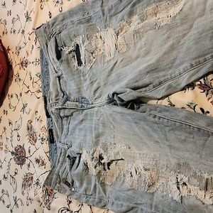 Like new ripped jeans